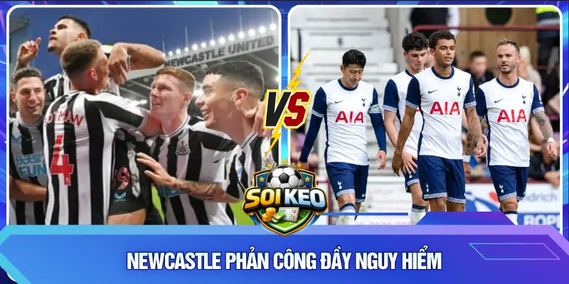 Newcastle phản công đầy nguy hiểm